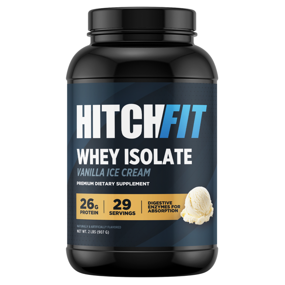 Whey Isolate Protein Powder with Digestive Enzymes | Hitch Fit Supplements